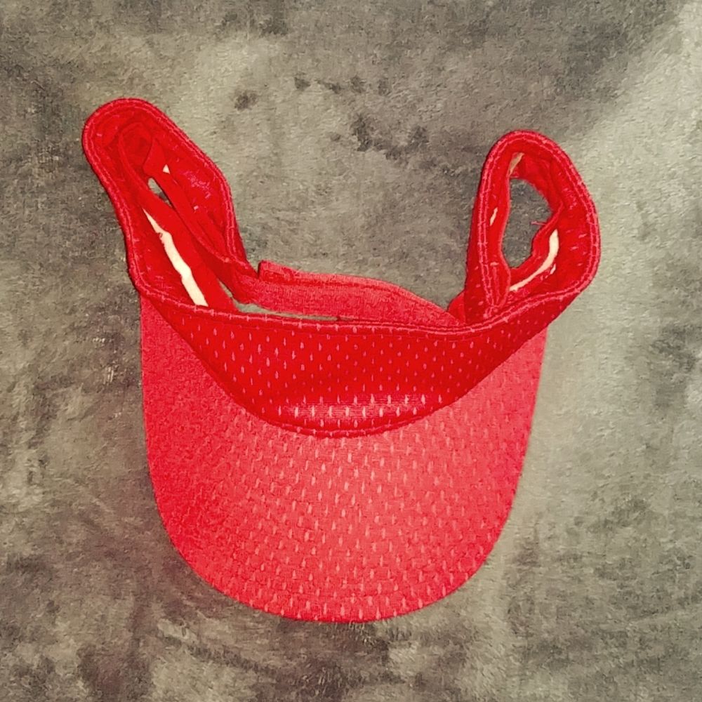 Red Sport Visor